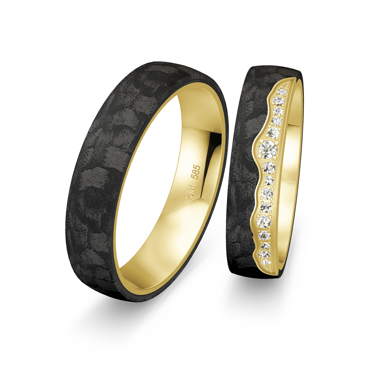 Trauringe Carbon 2