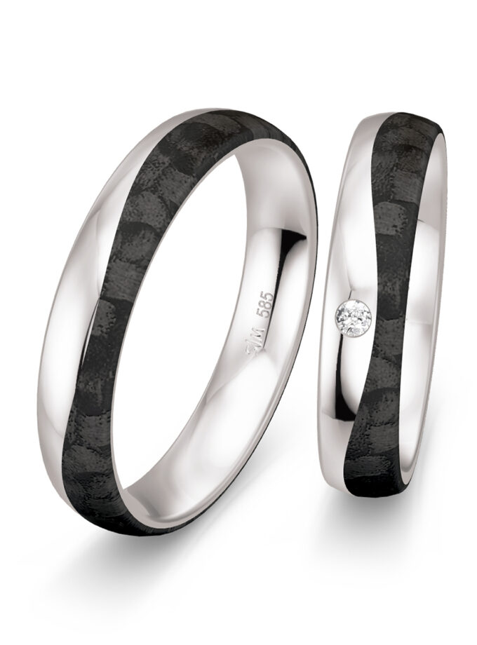Trauringe Carbon 2