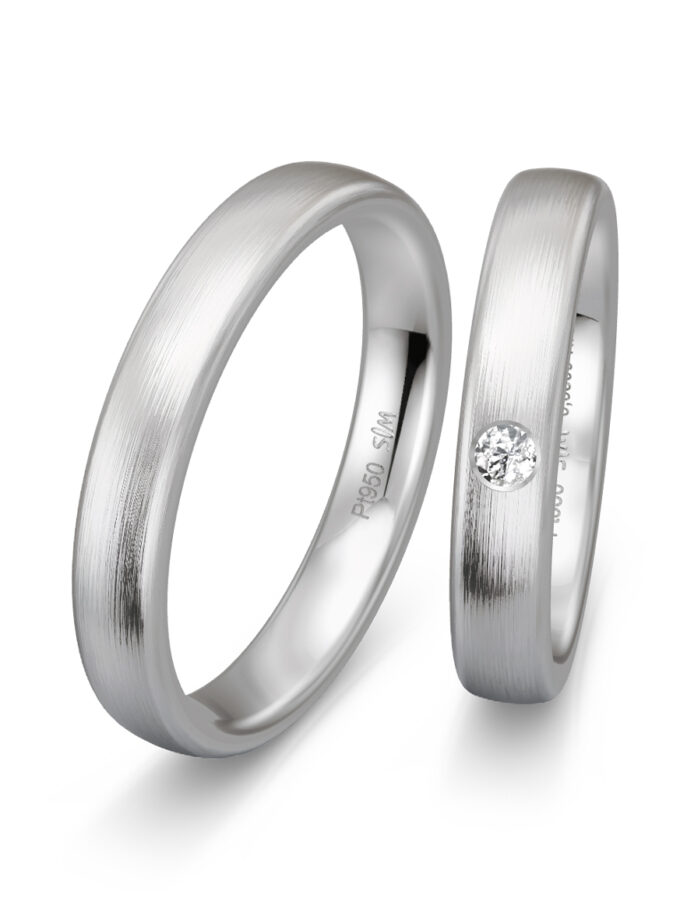 Trauringe Platin